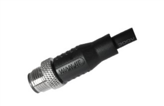 M12 Macho Reto UnShield A- Codificação Cabo PVC 12PIN 2.0M M12X1.0