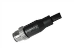 M12 Macho Reto UnShield A- Codificação 4PIN PUR Cabo 1.0M M12X1.0