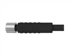 M5 Fêmea Reta Unshield A- Codificação 3PIN PVC 3.0M Fio