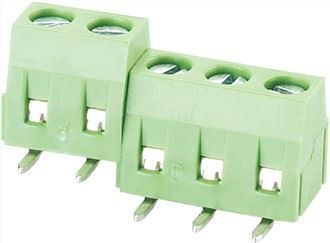 Conector terminal de ângulo reto de parafuso PCB 5,0 mm