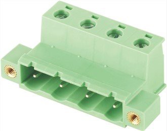 bloco terminal de passo de 7,62 mm