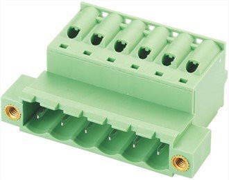 Conector de mola de ângulo reto fêmea-plugue macho