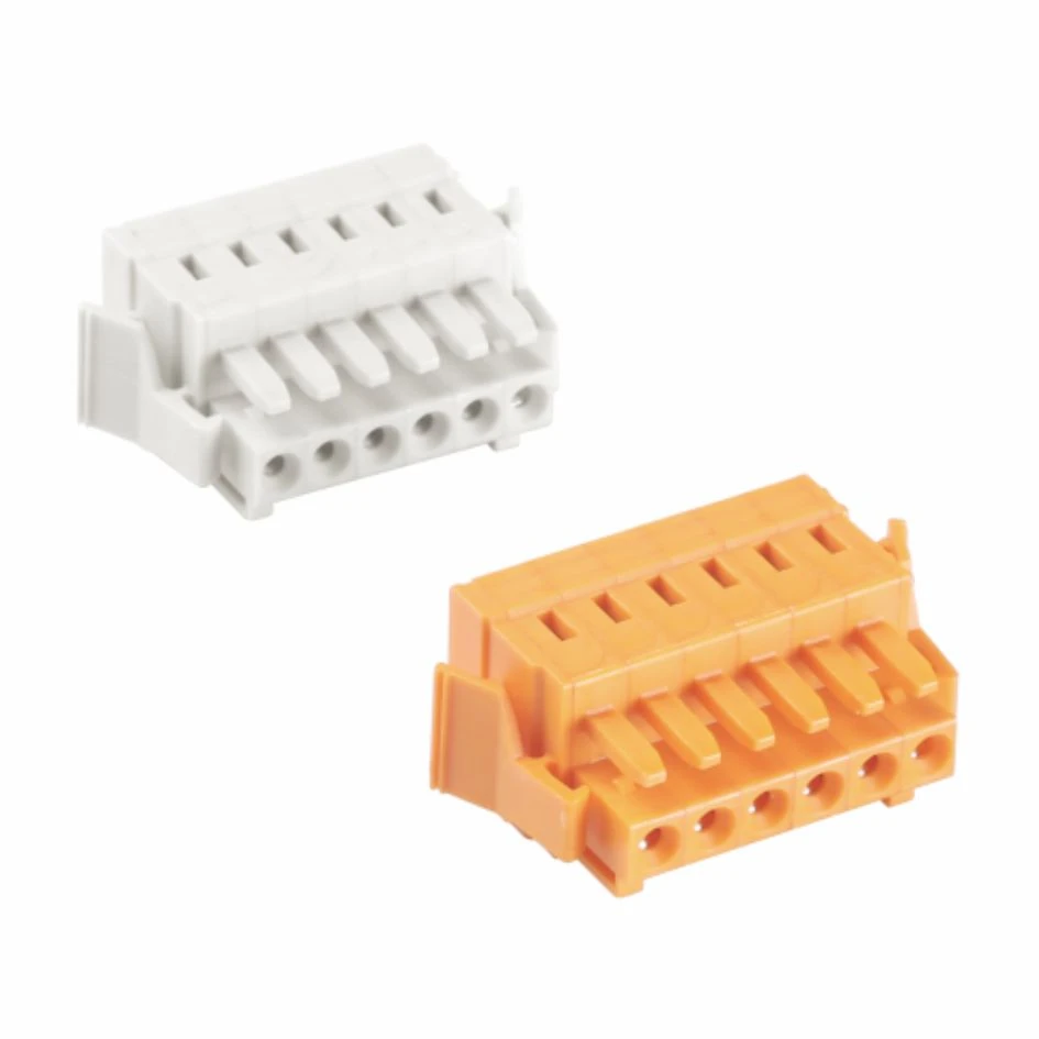 Conector fêmea MCS 3,5/3,81 mm com gancho
