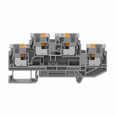 Conector de passagem de fileira dupla 4,0 Mm2